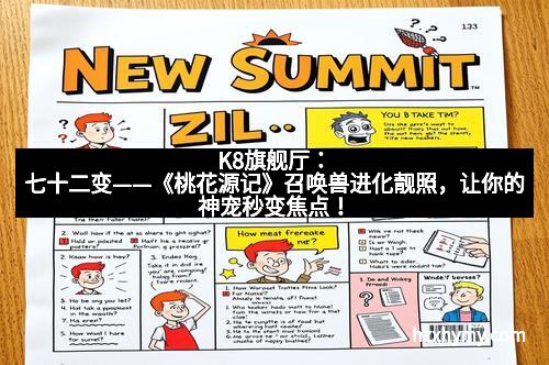 K8旗舰厅：七十二变——《桃花源记》召唤兽进化靓照，让你的神宠秒变焦点！